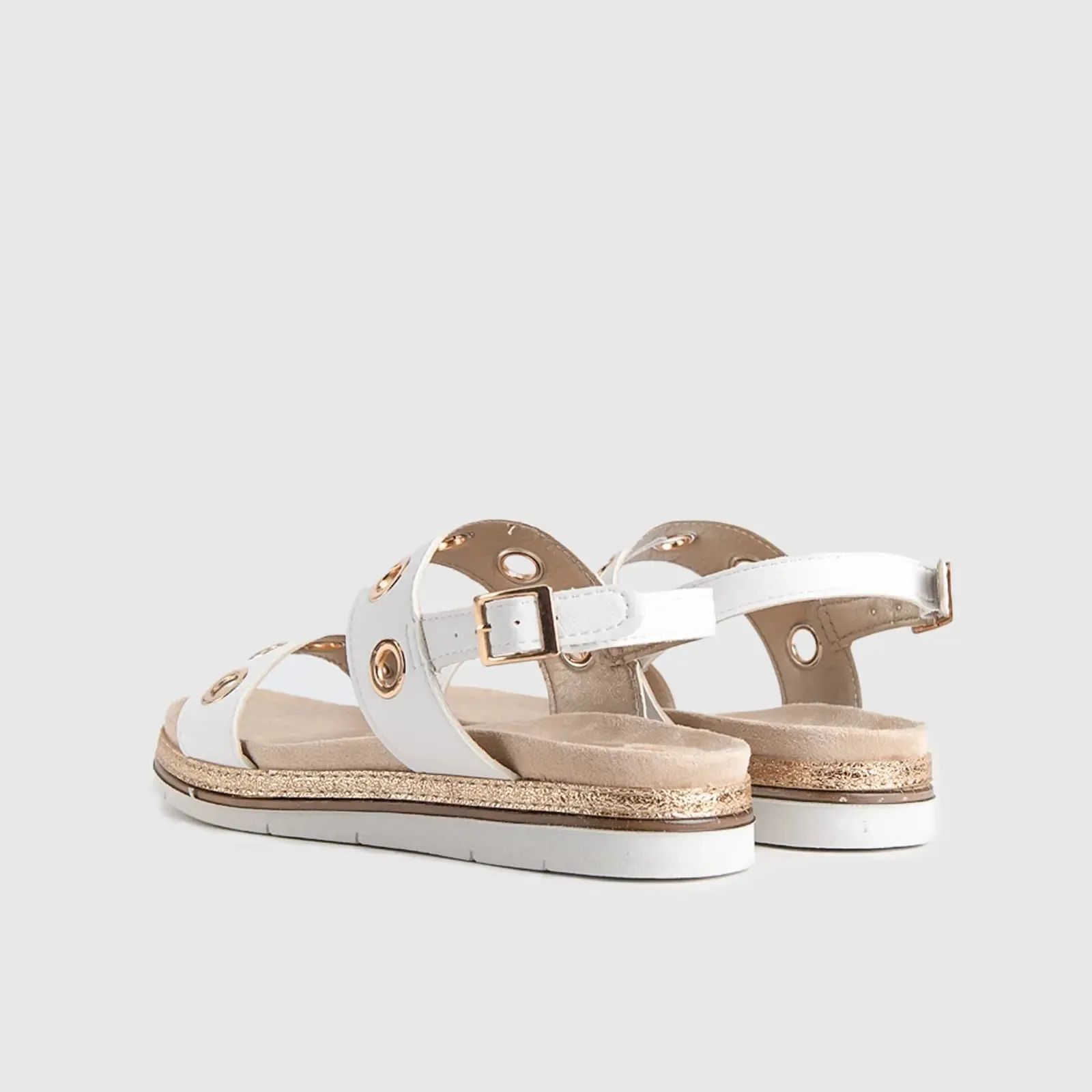 Ladies Comfort Sandals SA035 White